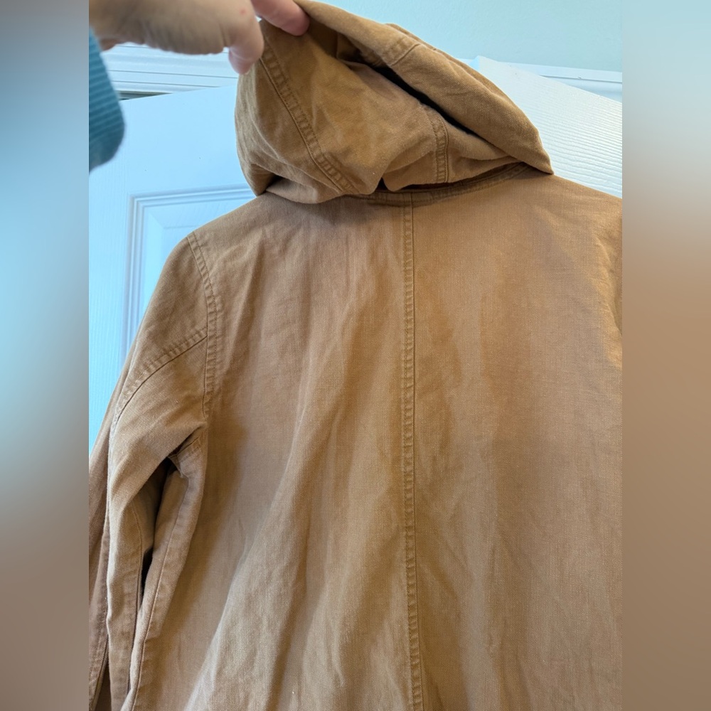 The North Face Shipler Full-Zip Hoodie Cotton Cedar Brown Jacket M - Picture 10 of 10
